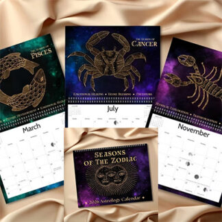 2026 Seasons of the Zodiac Astrology calendar